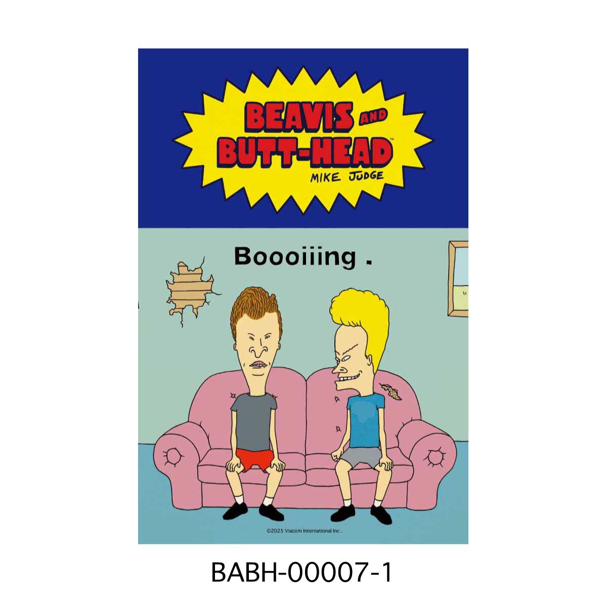 ■S.H.O ENTER PRISE（ショー・エンタープライズ）■■2025AW　新作■　BEAVIS AND BUTT-HEAD　ヴィンテージポスター　Sサイズ　BABH-00007-1