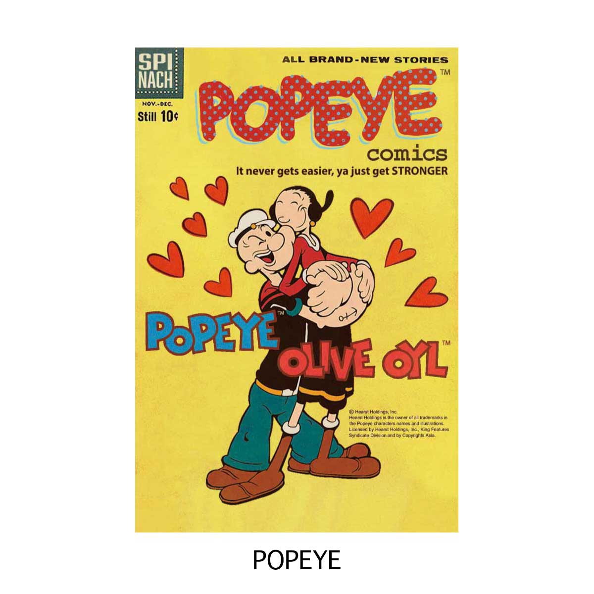 ■S.H.O ENTER PRISE（ショー・エンタープライズ）■■2025AW　新作■　ヴィンテージポスター　Sサイズ　POPEYE
