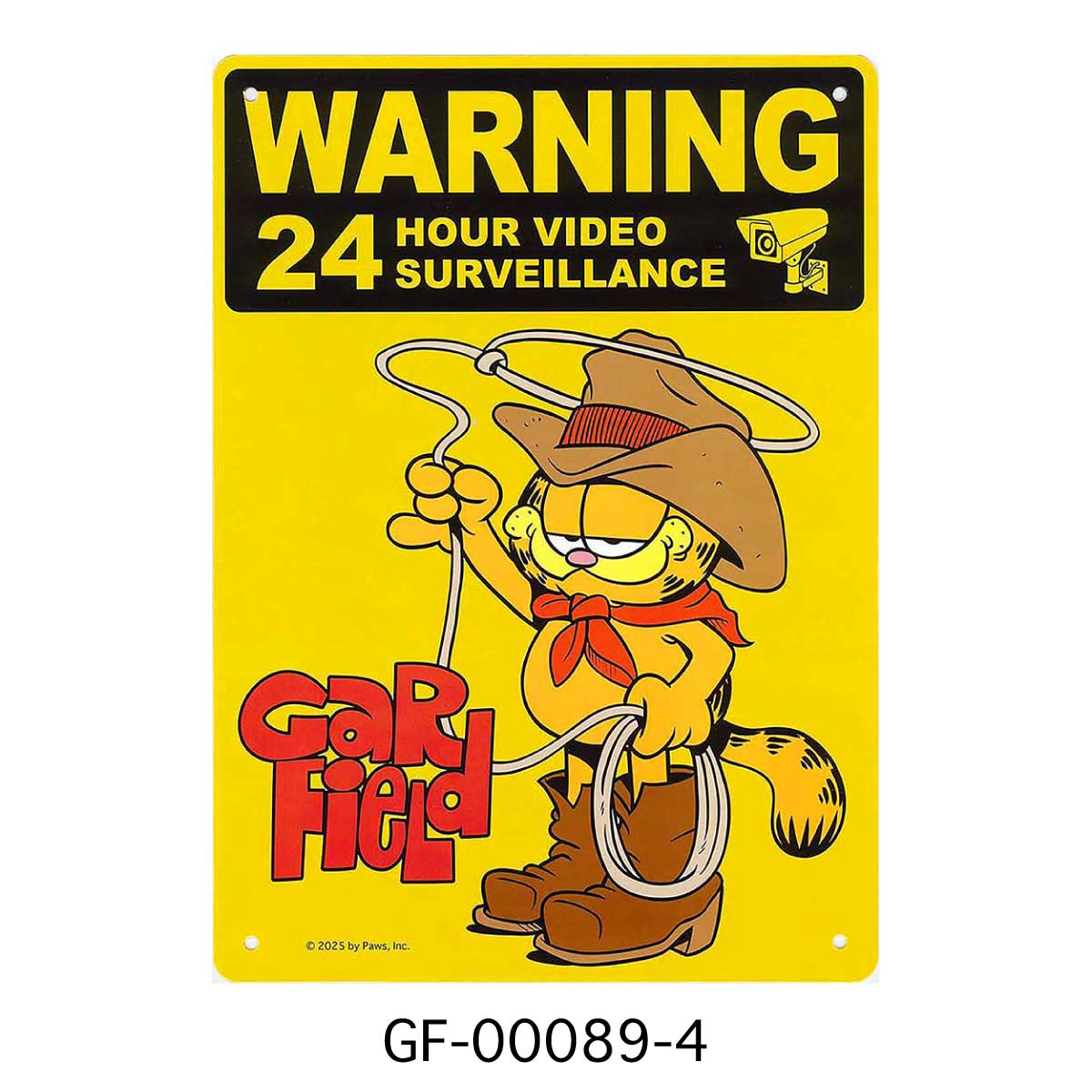 ■S.H.O ENTER PRISE（ショー・エンタープライズ）■■2025AW　新作■　GARFIELD　プラスチックサイン　GF-00089-4