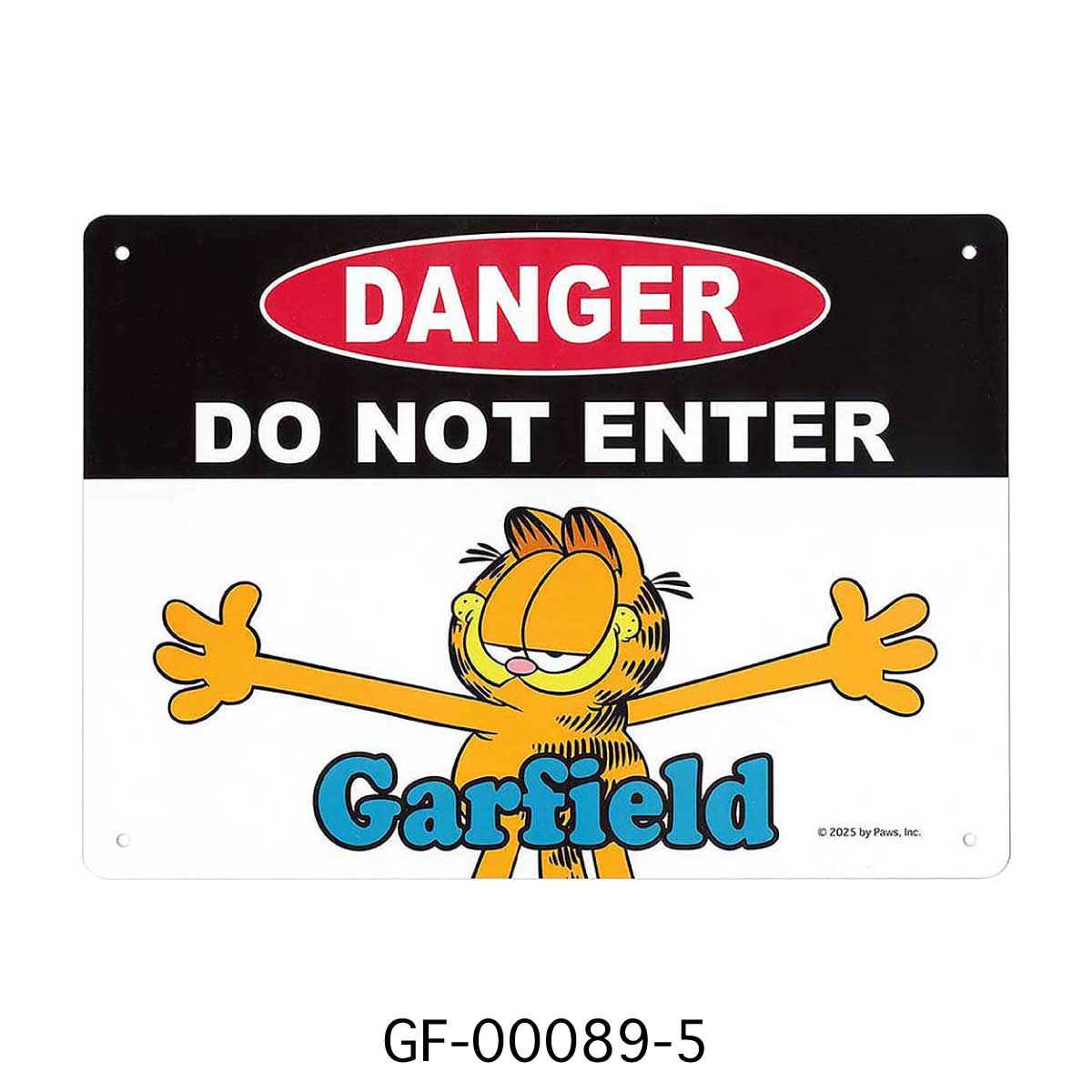 ■S.H.O ENTER PRISE（ショー・エンタープライズ）■■2025AW　新作■　GARFIELD　プラスチックサイン　GF-00089-5