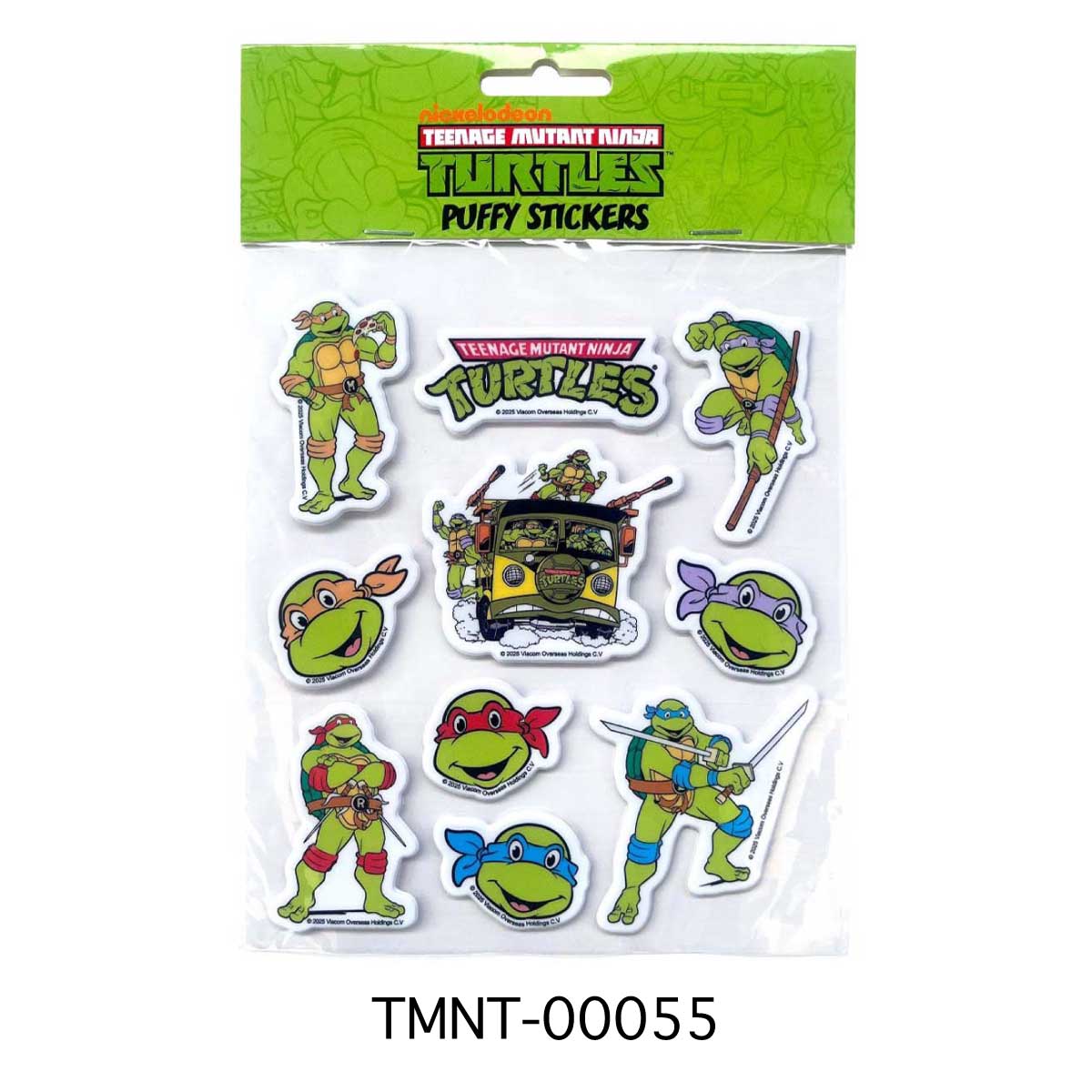 ■S.H.O ENTER PRISE（ショー・エンタープライズ）■■2025AW　新作■　Teenage Mutant Ninja Turtles　パフィーステッカー　TMNT-00055