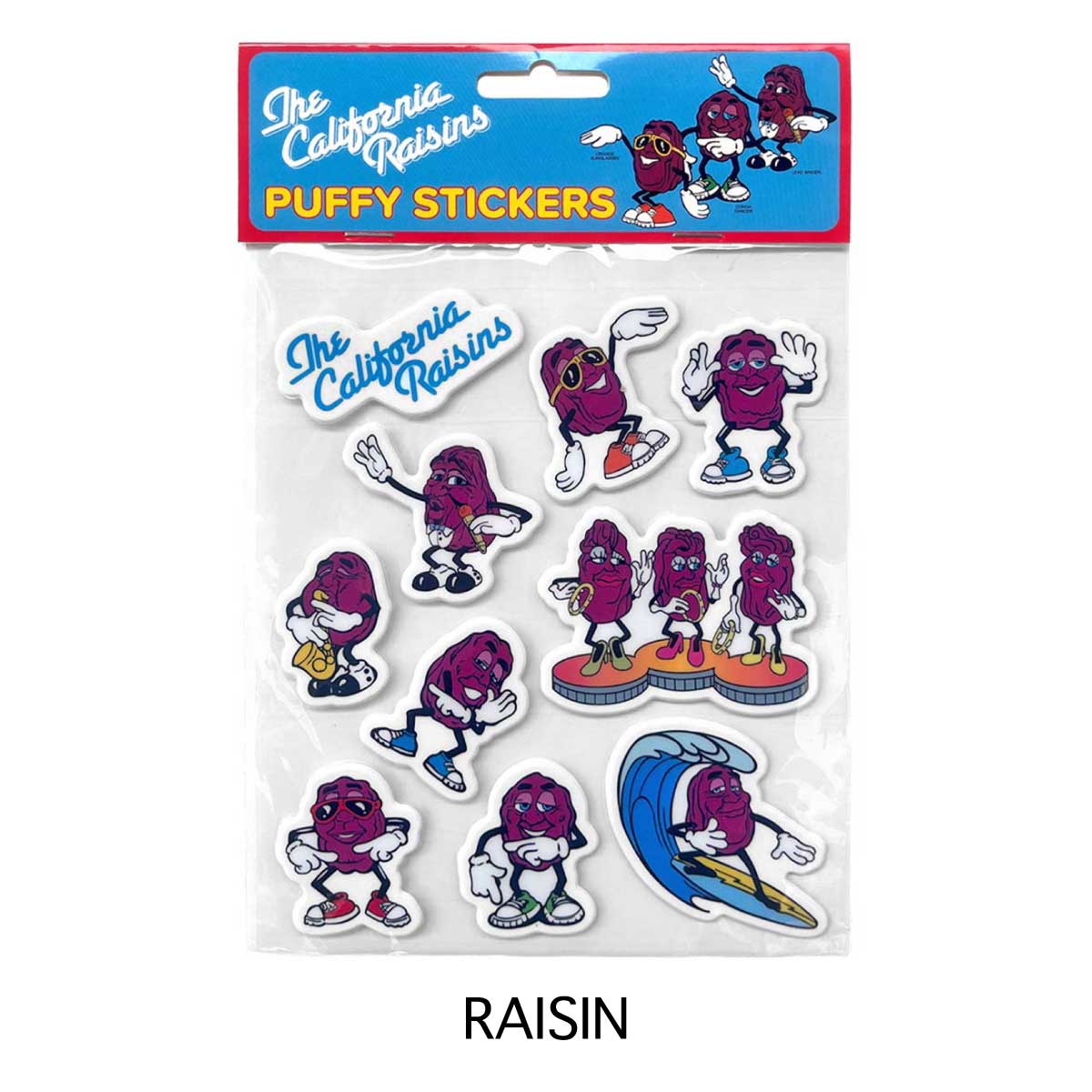 ■S.H.O ENTER PRISE（ショー・エンタープライズ）■■2025AW　新作■　パフィーステッカー　RAISIN