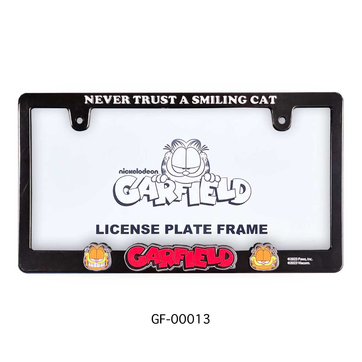 ■S.H.O ENTER PRISE（ショー・エンタープライズ）■■2025AW　新作■　GARFIELD　ライセンスプレートフレーム　GF-00013