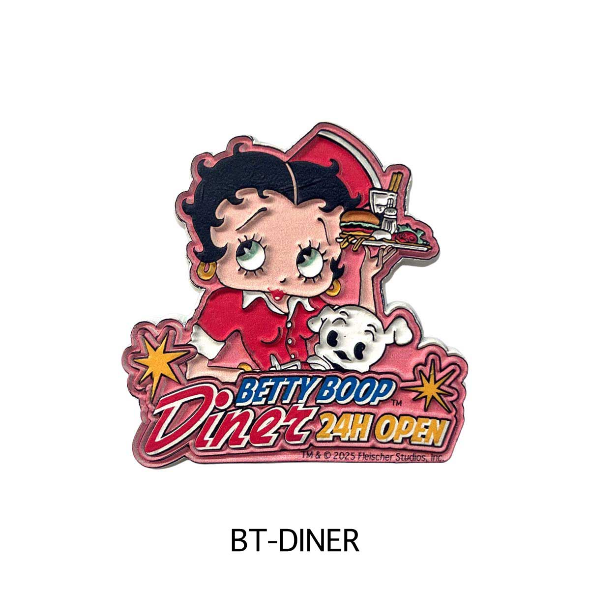 ■S.H.O ENTER PRISE（ショー・エンタープライズ）■■2025AW　新作■　BETTY BOOP　ビンテージラバーマグネット　BT-DINER