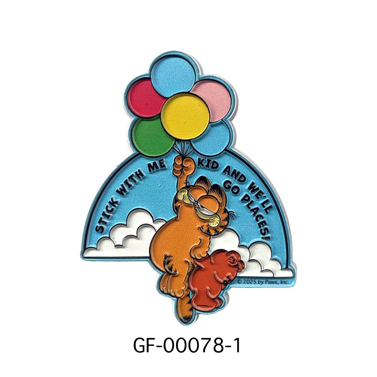 ■S.H.O ENTER PRISE（ショー・エンタープライズ）■■2025AW　新作■　GARFIELD　ビンテージラバーマグネット　GF-00078-1