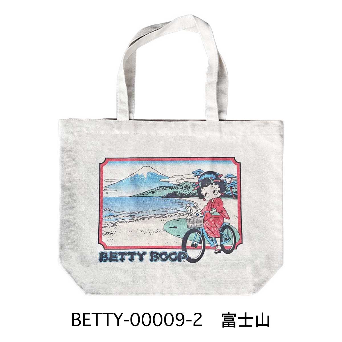 ■S.H.O ENTER PRISE（ショー・エンタープライズ）■■2025AW　新作■　BETTY BOOP　トートバッグ　浮世絵　富士山