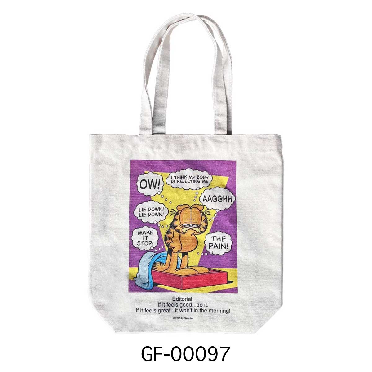 ■S.H.O ENTER PRISE（ショー・エンタープライズ）■■2025AW　新作■　GARFIELD　トートバッグ　GF-00097