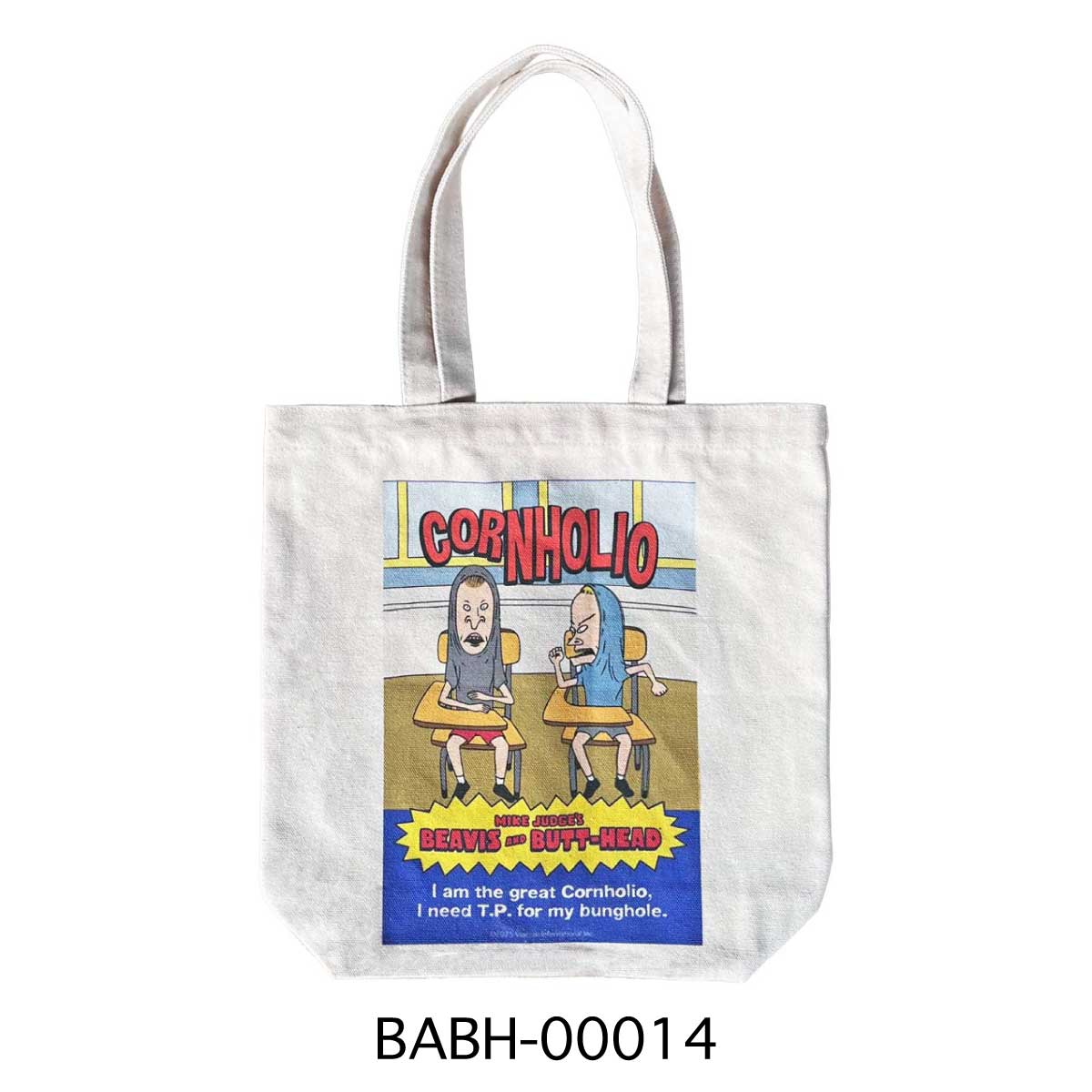 ■S.H.O ENTER PRISE（ショー・エンタープライズ）■■2025AW　新作■　BEAVIS AND BUTT-HEAD　トートバッグ　BABH-00014