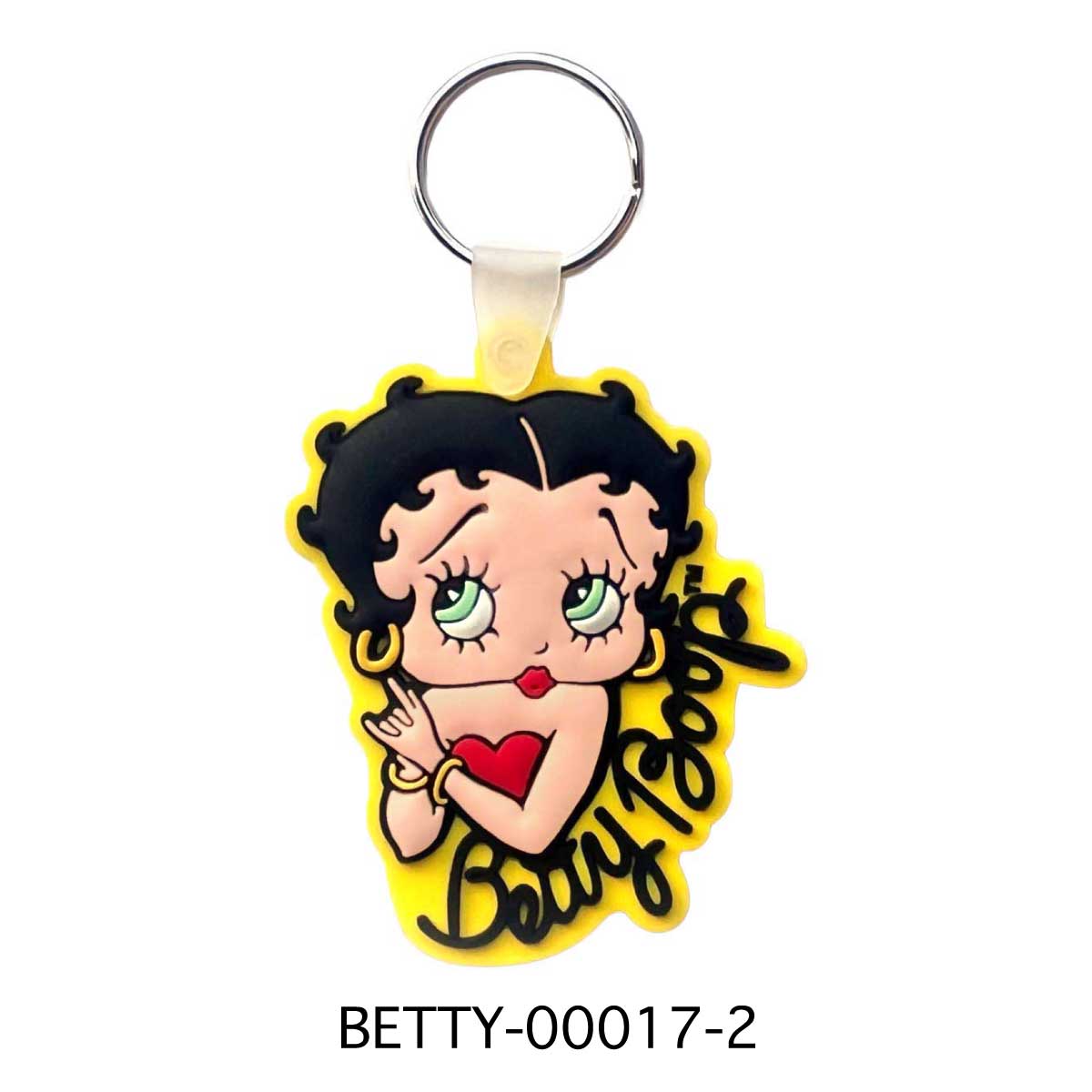 ■S.H.O ENTER PRISE（ショー・エンタープライズ）■■2025AW　新作■　BETTY BOOP　ラバーキーリング　BETTY-00017-2