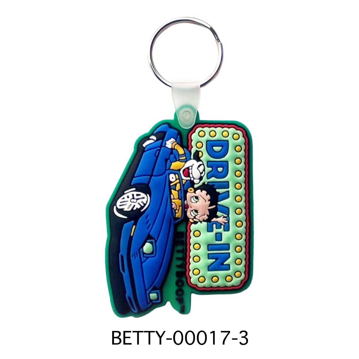 ■S.H.O ENTER PRISE（ショー・エンタープライズ）■■2025AW　新作■　BETTY BOOP　ラバーキーリング　BETTY-00017-3