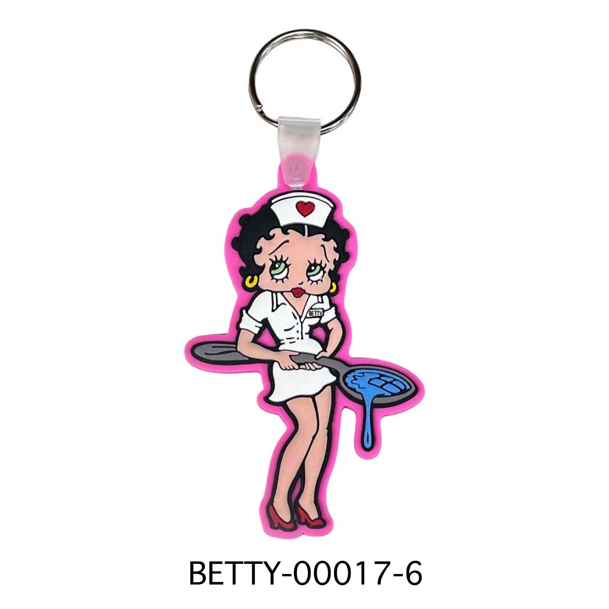 ■S.H.O ENTER PRISE（ショー・エンタープライズ）■■2025AW　新作■　BETTY BOOP　ラバーキーリング　BETTY-00017-6