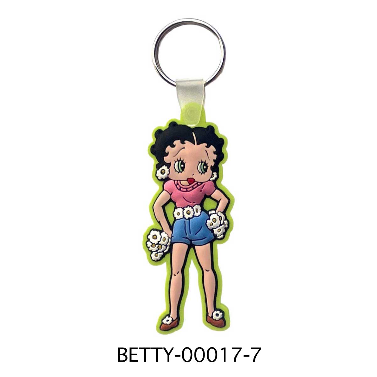 ■S.H.O ENTER PRISE（ショー・エンタープライズ）■■2025AW　新作■　BETTY BOOP　ラバーキーリング　BETTY-00017-7
