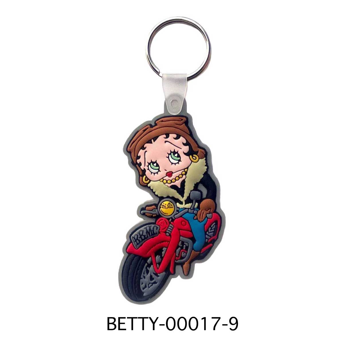 ■S.H.O ENTER PRISE（ショー・エンタープライズ）■■2025AW　新作■　BETTY BOOP　ラバーキーリング　BETTY-00017-9