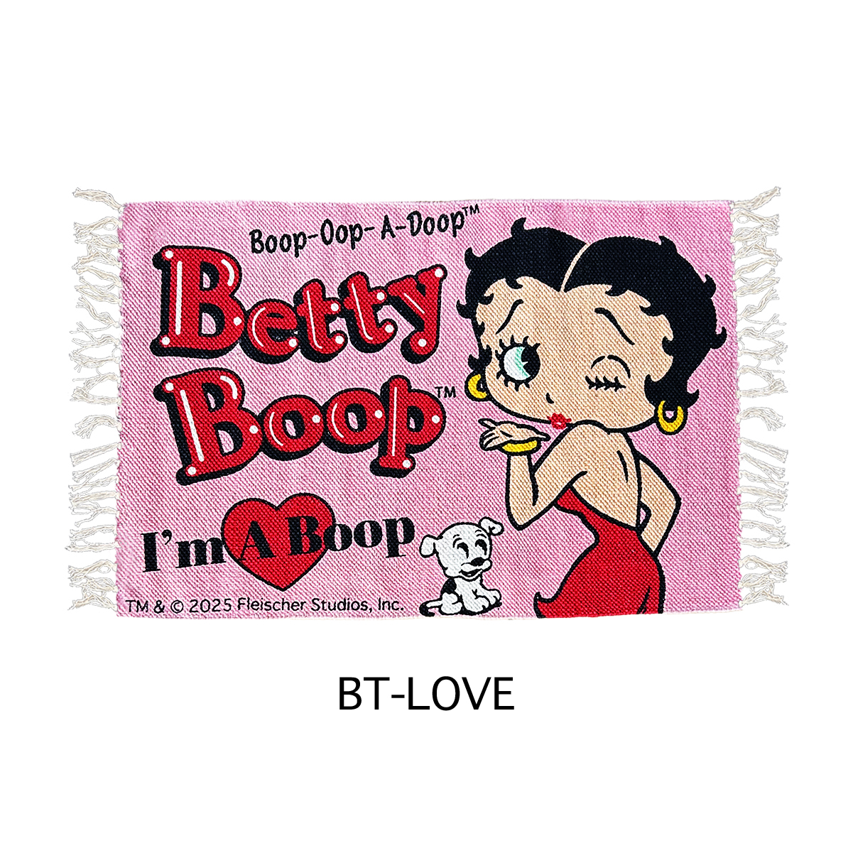 ■S.H.O ENTER PRISE（ショー・エンタープライズ）■■2025AW　新作■　BETTY BOOP　コットンフロアマット　BT-LOVE