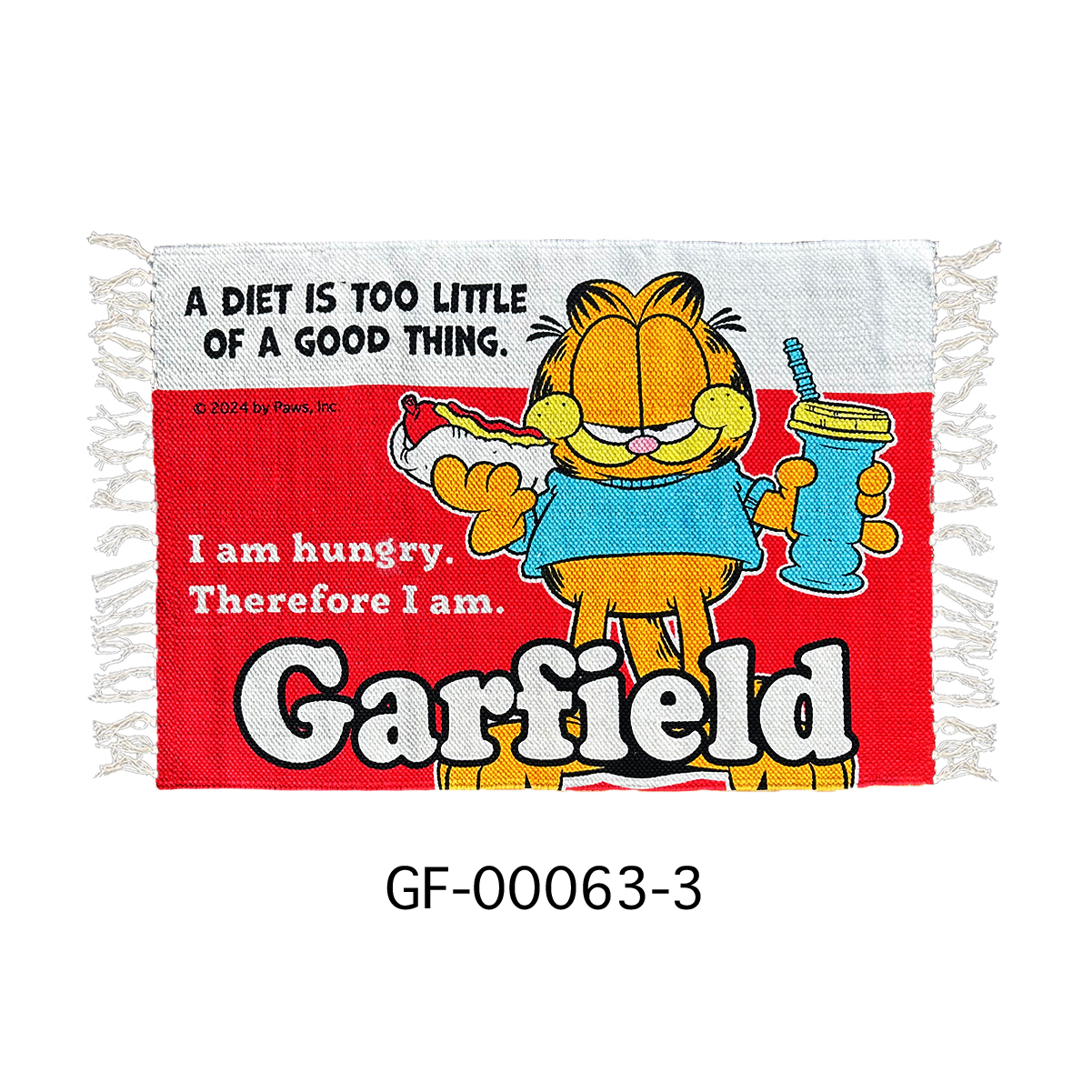 ■S.H.O ENTER PRISE（ショー・エンタープライズ）■■2025AW　新作■　GARFIELD　コットンフロアマット　GF-00063-3