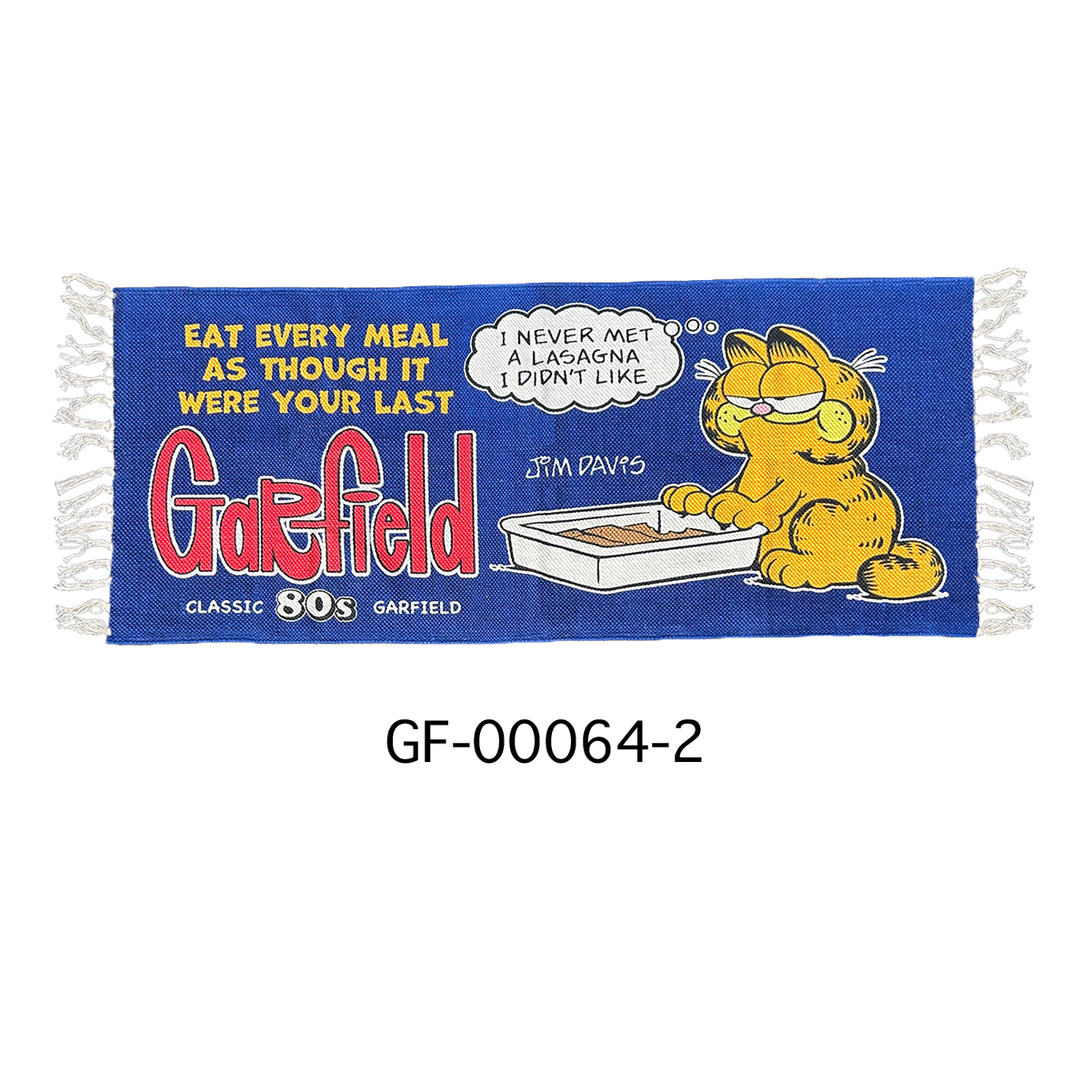 ■S.H.O ENTER PRISE（ショー・エンタープライズ）■■2025AW　新作■　GARFIELD　コットンキッチンマット　GF-00064-2
