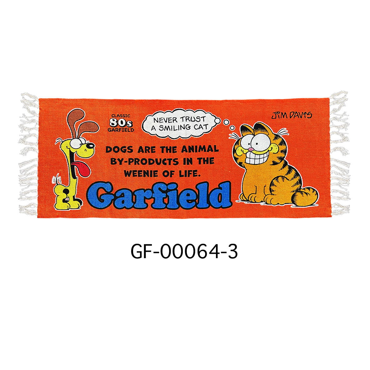 ■S.H.O ENTER PRISE（ショー・エンタープライズ）■■2025AW　新作■　GARFIELD　コットンキッチンマット　GF-00064-3
