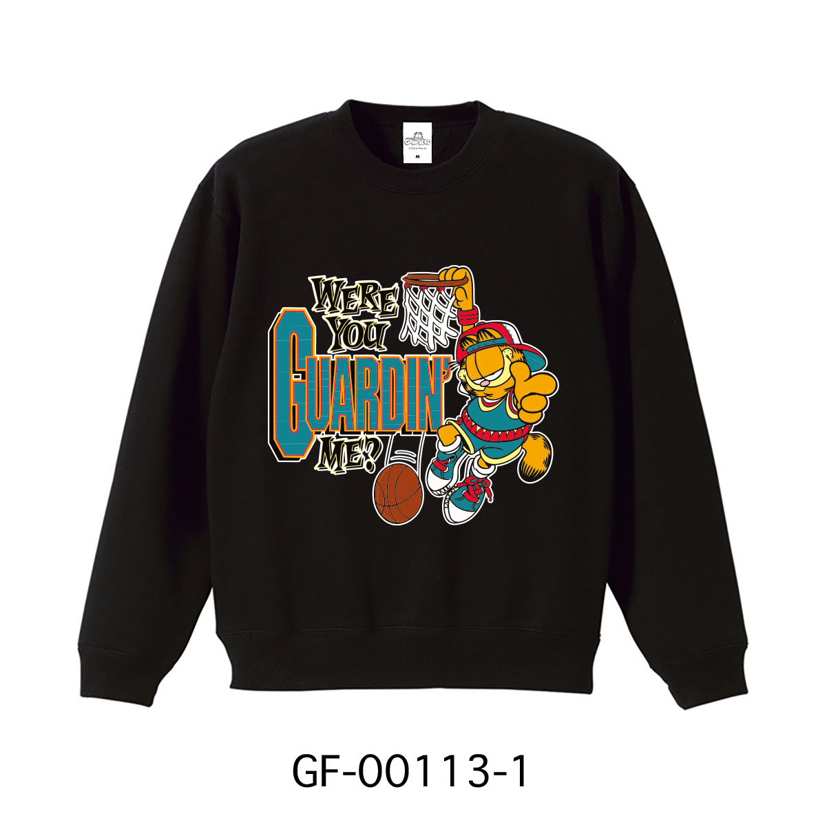 ■S.H.O ENTER PRISE（ショー・エンタープライズ）■■2025AW　新作■　GARFIELD　スウェット トレーナー　GF-00113-1　BK