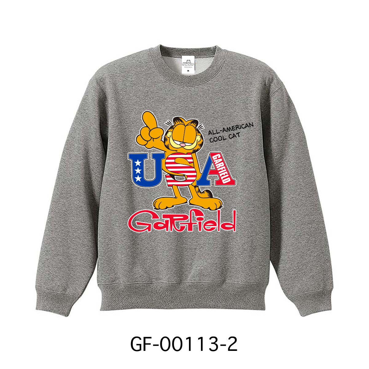 ■S.H.O ENTER PRISE（ショー・エンタープライズ）■■2025AW　新作■　GARFIELD　スウェット トレーナー　GF-00113-2　GY