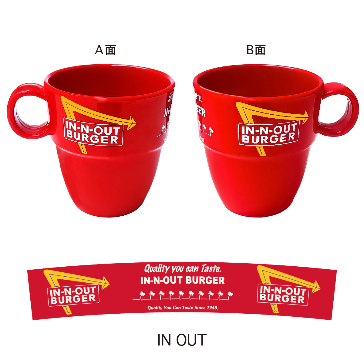 ■S.H.O ENTER PRISE（ショー・エンタープライズ）■■2025AW　新作■　メラミンマグ　IN OUT