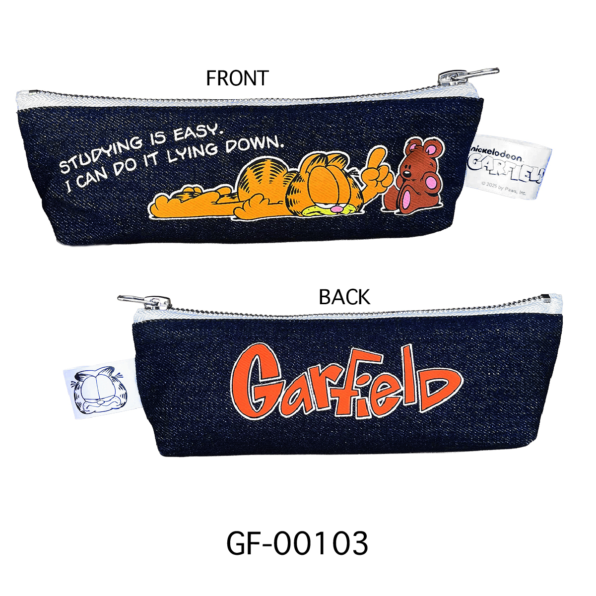 ■S.H.O ENTER PRISE（ショー・エンタープライズ）■■2025AW　新作■　GARFIELD　デニムペンケース　GF-00103