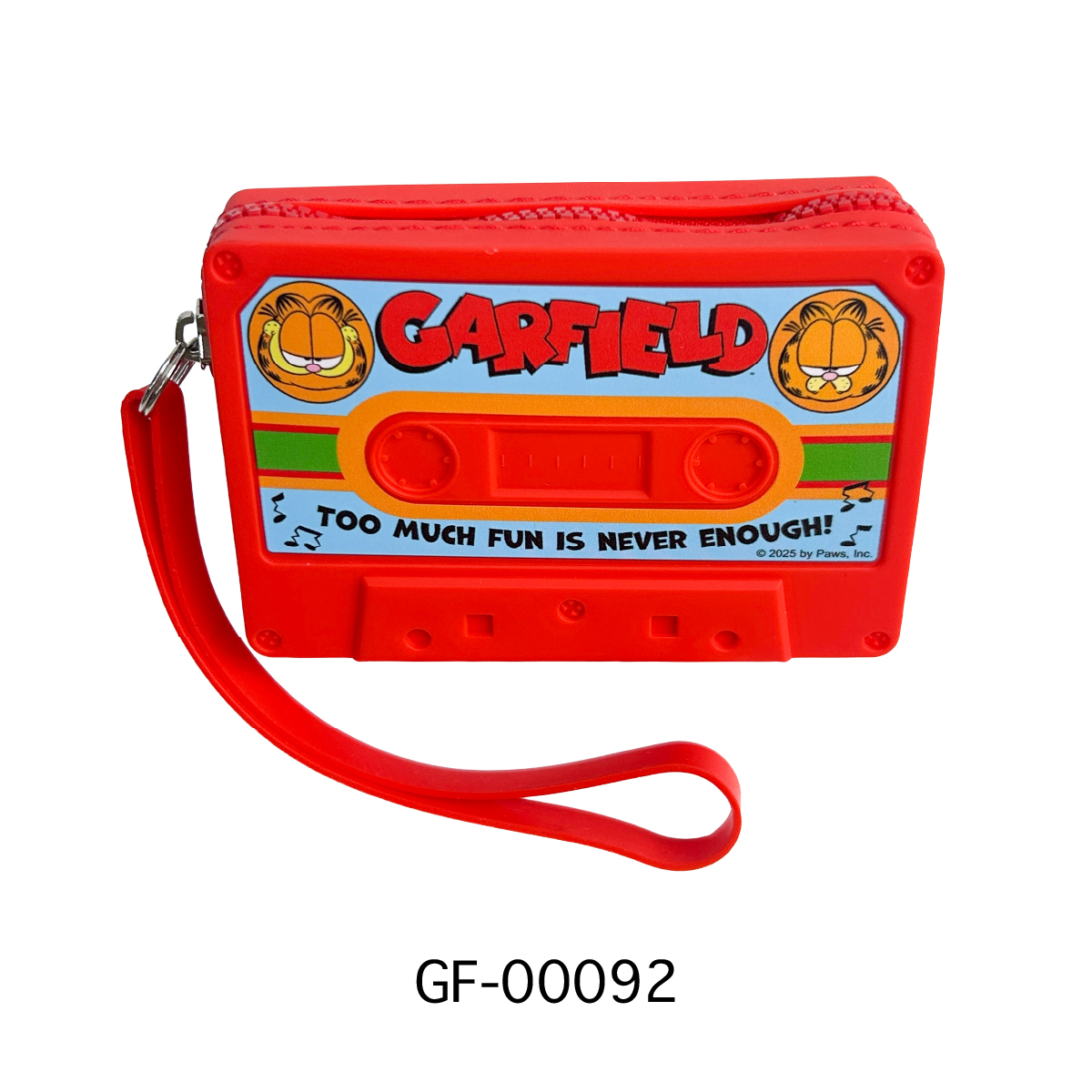 ■S.H.O ENTER PRISE（ショー・エンタープライズ）■■2025AW　新作■　GARFIELD　カセットテープ型シリコンポーチ　GF-00092