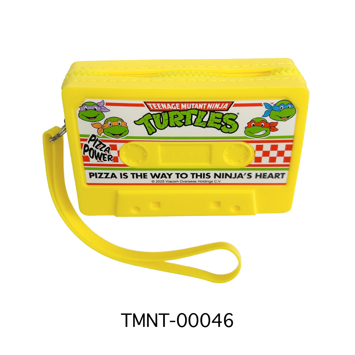 ■S.H.O ENTER PRISE（ショー・エンタープライズ）■■2025AW　新作■　Teenage Mutant Ninja Turtles　カセットテープ型シリコンポーチ　TMNT-00046