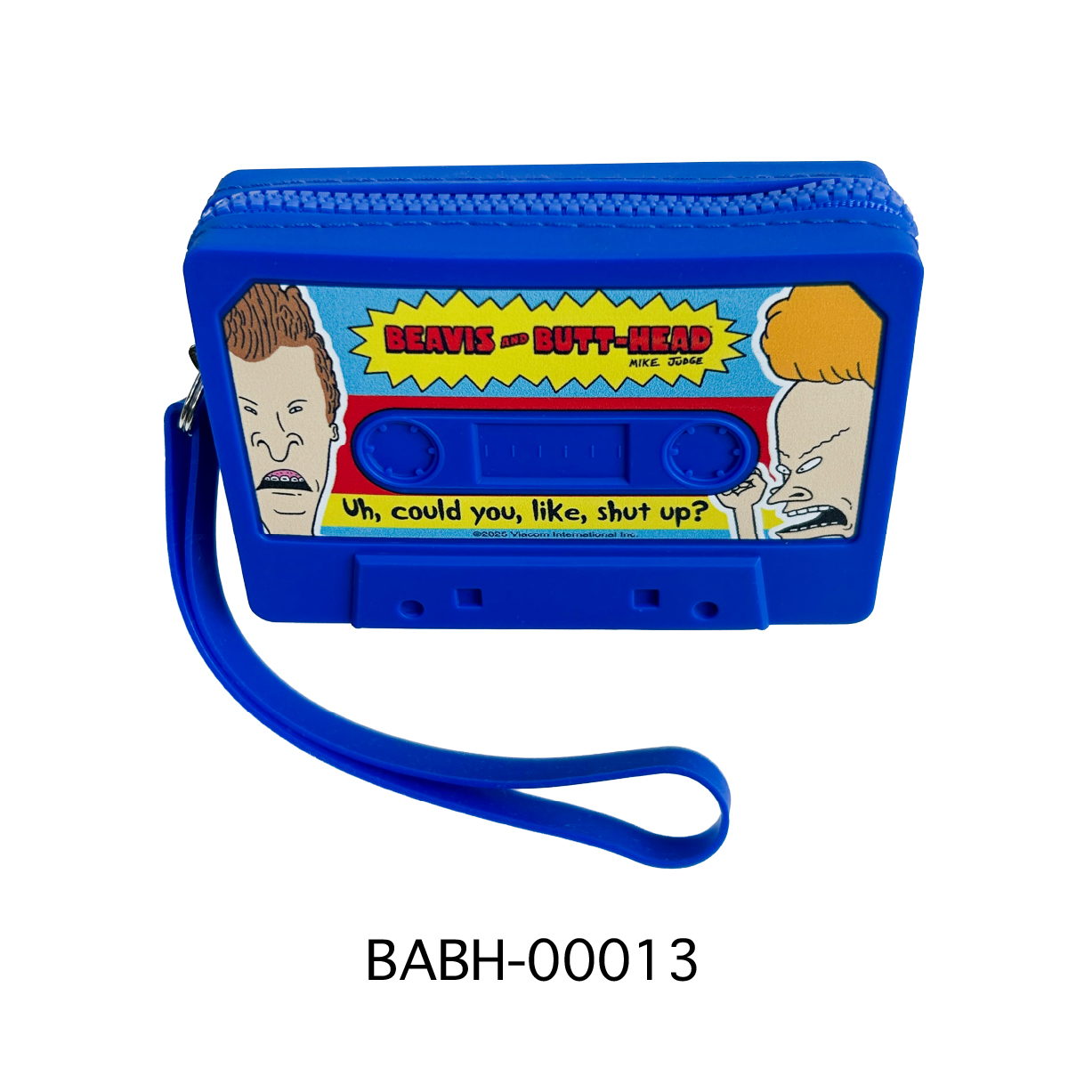 ■S.H.O ENTER PRISE（ショー・エンタープライズ）■■2025AW　新作■　BEAVIS AND BUTT-HEAD　カセットテープ型シリコンポーチ　BABH-00013