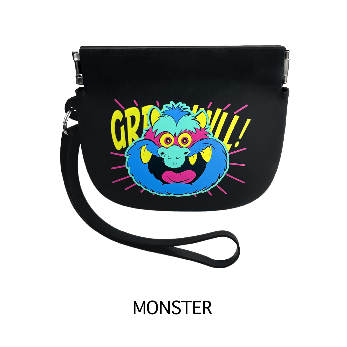 ■S.H.O ENTER PRISE（ショー・エンタープライズ）■■2025AW　新作■　シリコンポーチ　MONSTER