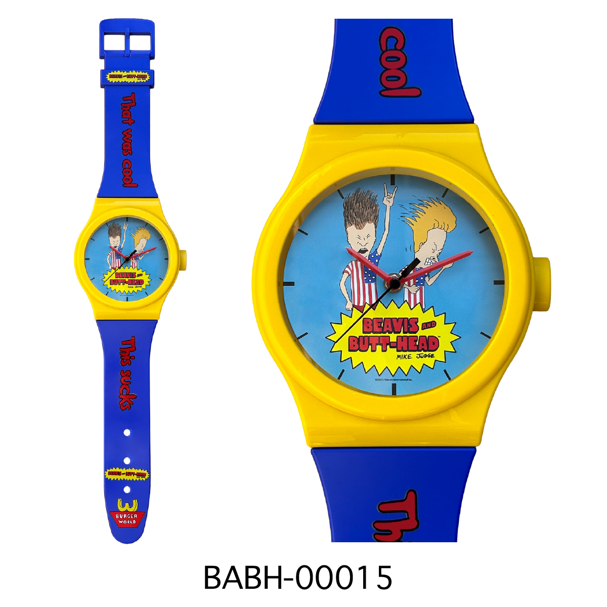 ■S.H.O ENTER PRISE（ショー・エンタープライズ）■■2025AW　新作■　BEAVIS AND BUTT-HEAD　ウォールウォッチ　BABH-00015