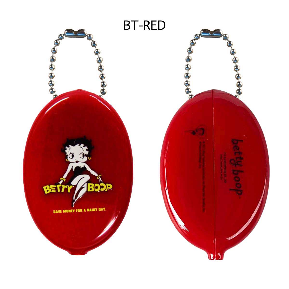 ■S.H.O ENTER PRISE（ショー・エンタープライズ）■■2025AW　新作■　BETTY BOOP　ラバーコインケース　BT-RED