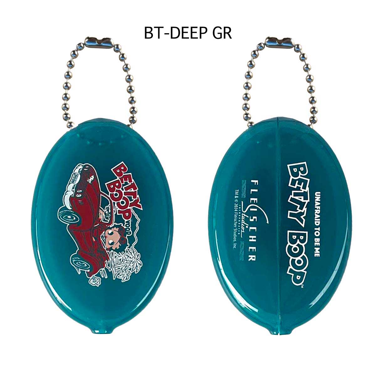 ■S.H.O ENTER PRISE（ショー・エンタープライズ）■■2025AW　新作■　BETTY BOOP　ラバーコインケース　BT-DEEP GR