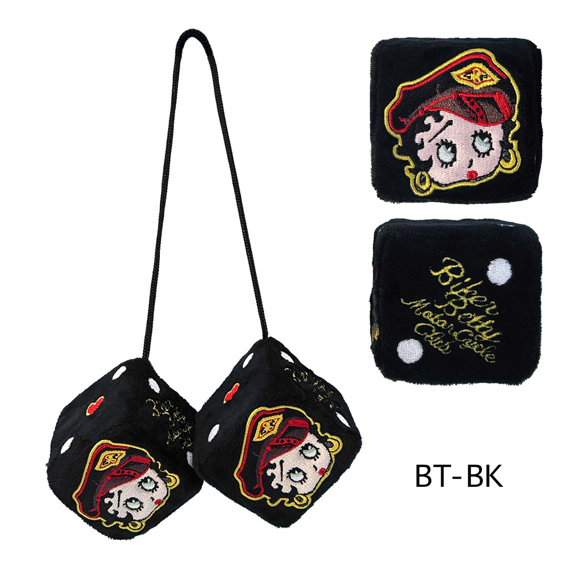 ■S.H.O ENTER PRISE（ショー・エンタープライズ）■■2025AW　新作■　BETTY BOOP　ファジーダイス　BT-BK