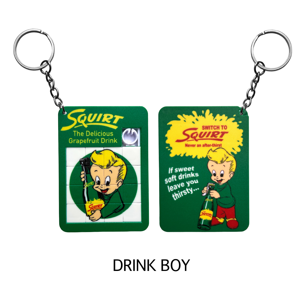 ■S.H.O ENTER PRISE（ショー・エンタープライズ）■■2025AW　新作■　パズルキーリング　DRINK BOY