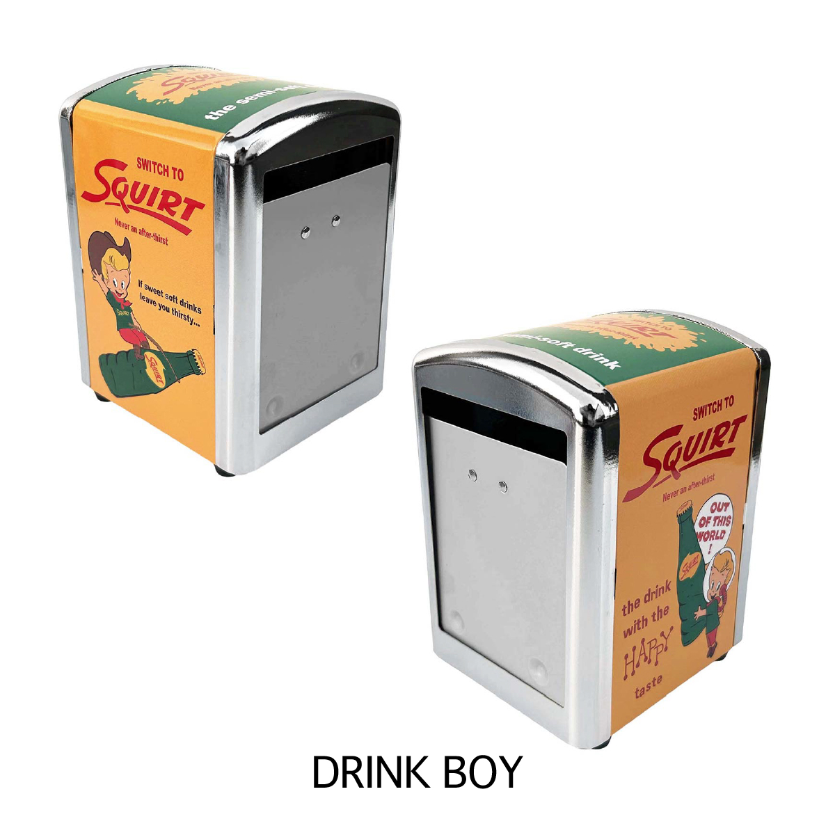 ■S.H.O ENTER PRISE（ショー・エンタープライズ）■■2025AW　新作■　ナプキンホルダー　DRINK BOY