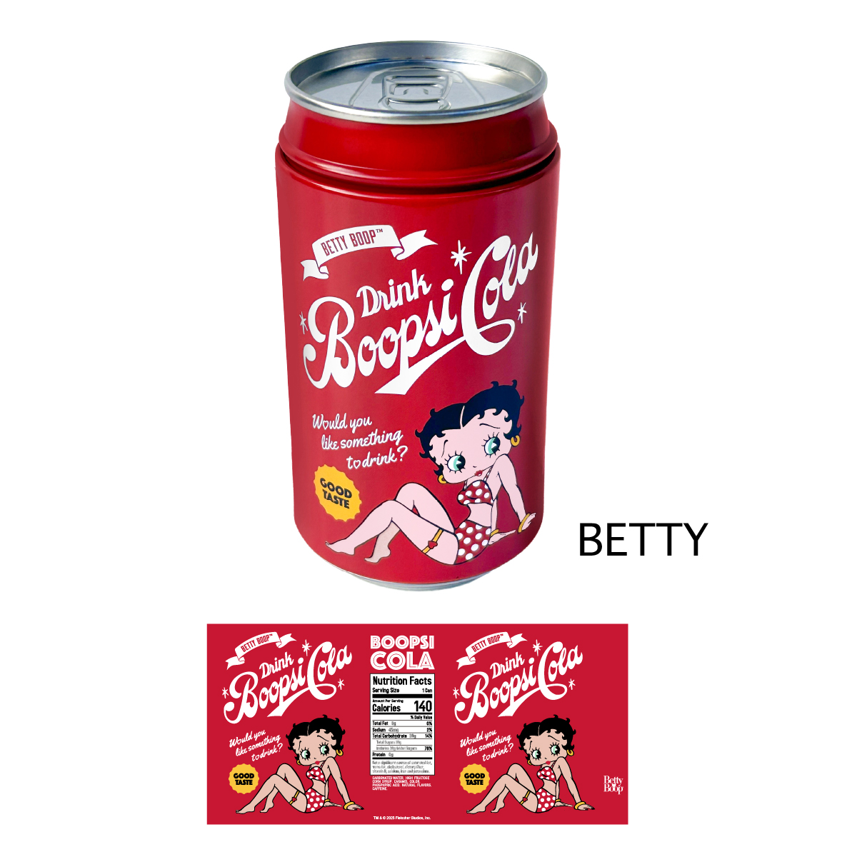 ■S.H.O ENTER PRISE（ショー・エンタープライズ）■■2025AW　新作■　BETTY BOOP　シークレットスタッシュ缶