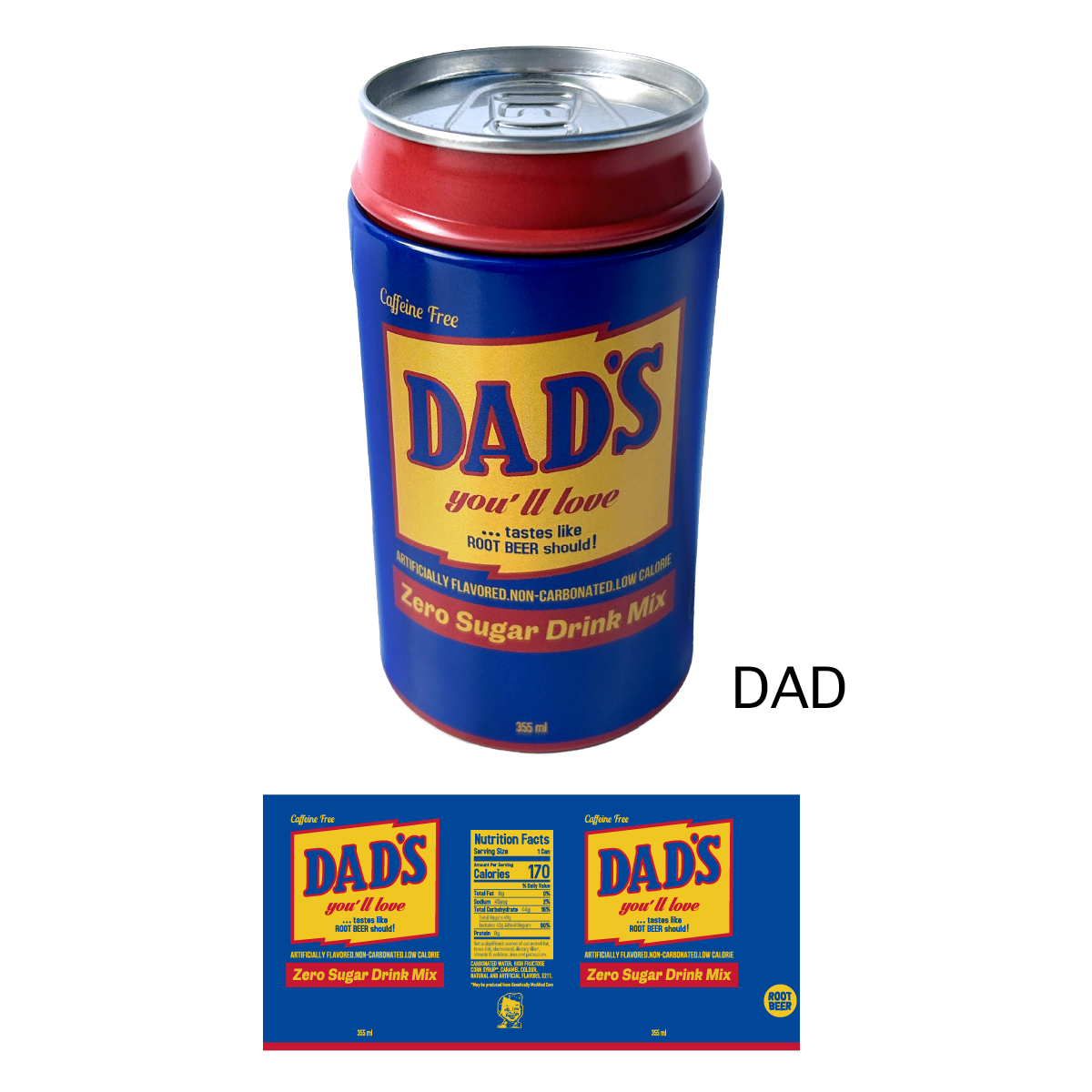 ■S.H.O ENTER PRISE（ショー・エンタープライズ）■■2025AW　新作■　シークレットスタッシュ缶　DAD