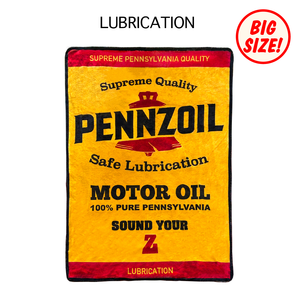 ■S.H.O ENTER PRISE（ショー・エンタープライズ）■■2025AW　新作■　ブランケット　Lサイズ　LUBRICATION