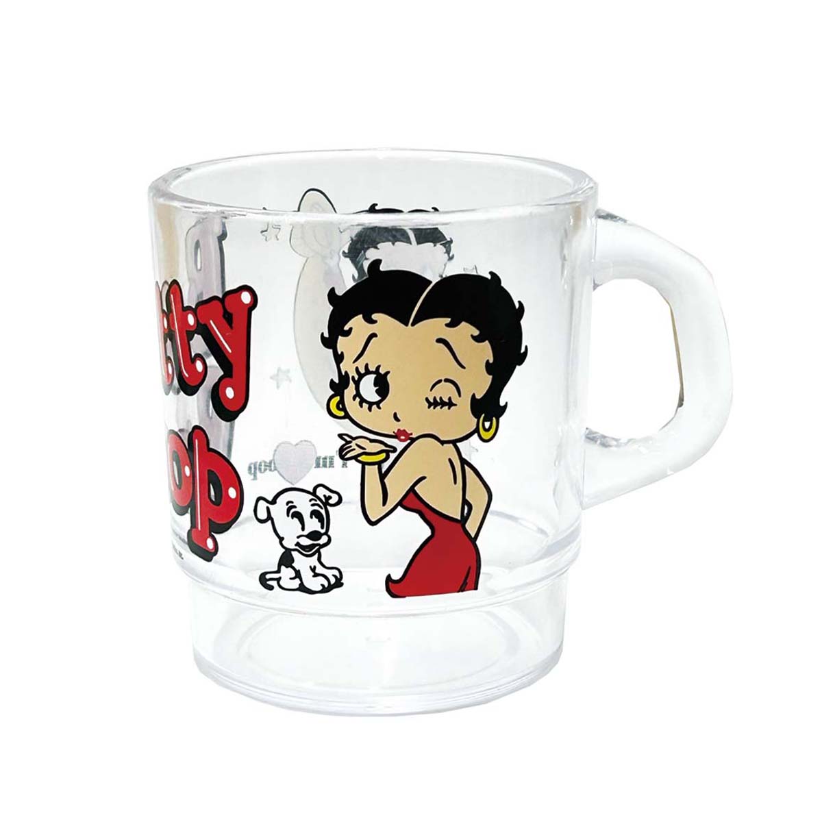 ■S.H.O ENTER PRISE（ショー・エンタープライズ）■■2025SS　新作■　BETTY BOOP　ミルキースタッキングマグカップ　BT-LOVE