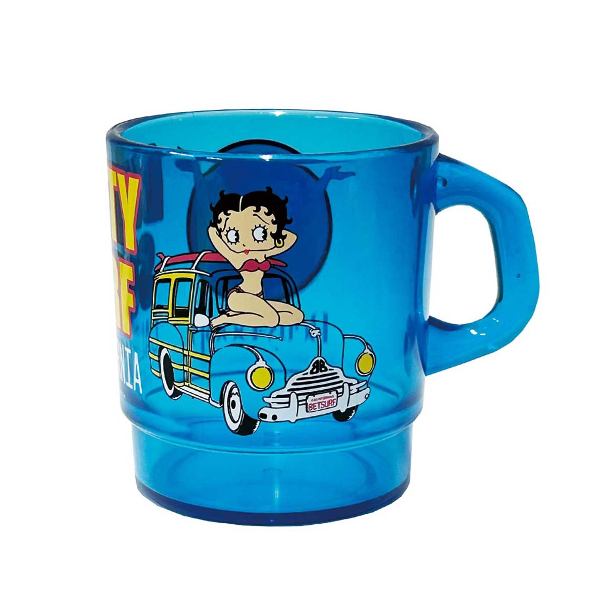■S.H.O ENTER PRISE（ショー・エンタープライズ）■■2025SS　新作■　BETTY BOOP　ミルキースタッキングマグカップ　BT-SURF
