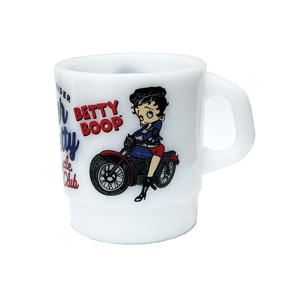 ■S.H.O ENTER PRISE（ショー・エンタープライズ）■■2025SS　新作■　BETTY BOOP　ミルキースタッキングマグカップ　BT-BIKER