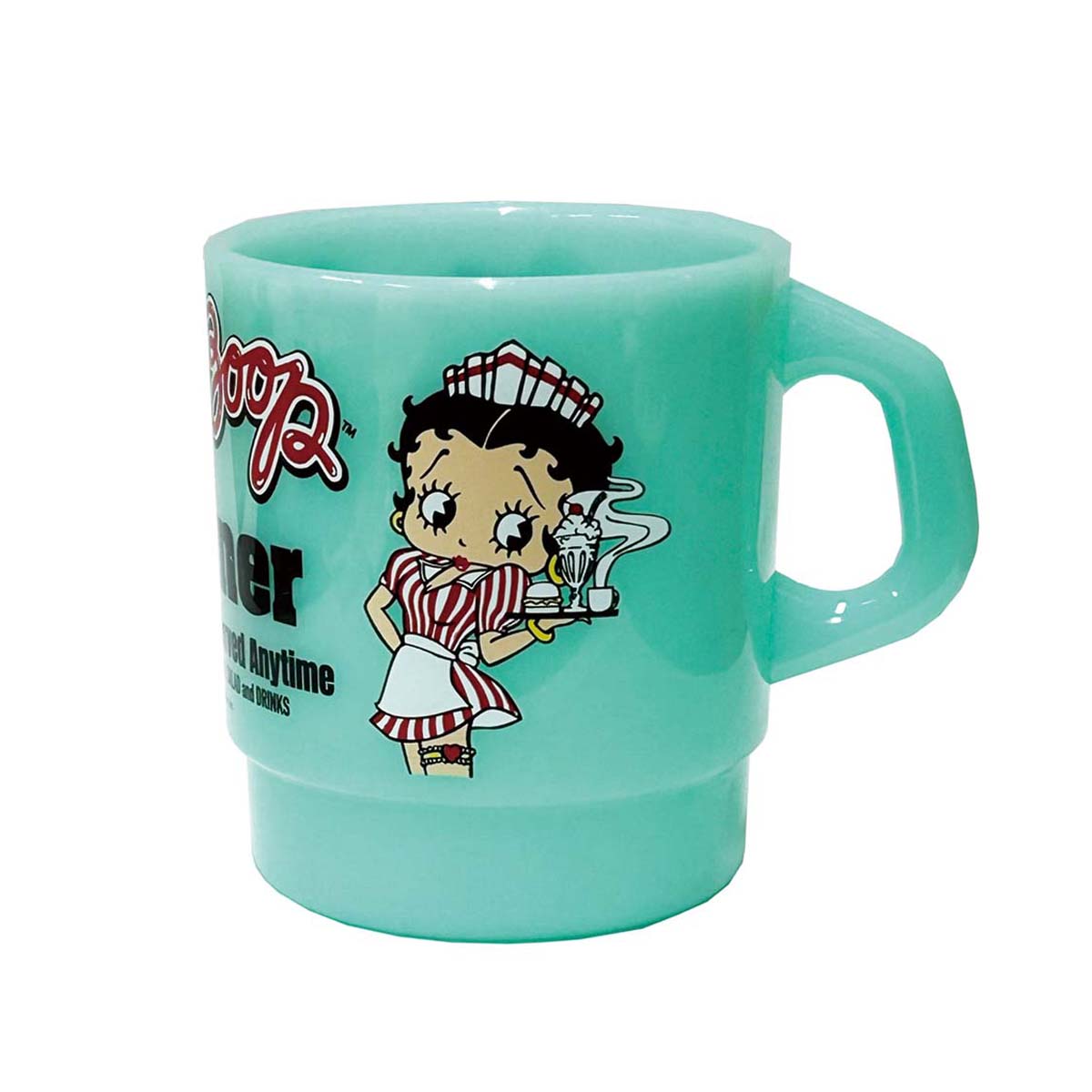 ■S.H.O ENTER PRISE（ショー・エンタープライズ）■■2025SS　新作■　BETTY BOOP　ミルキースタッキングマグカップ　BT-DINER