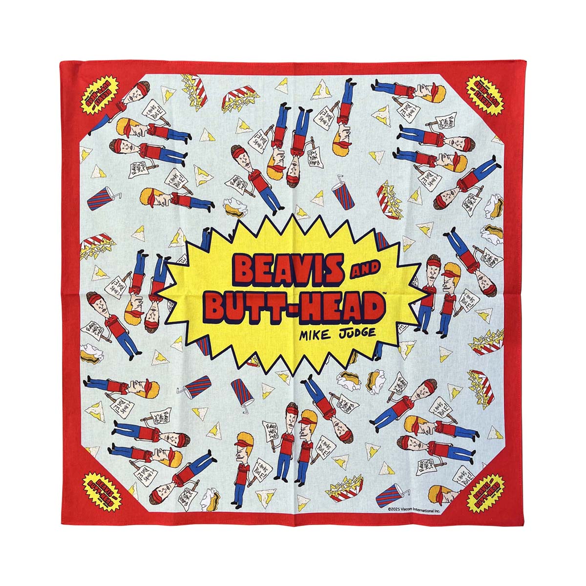 ■S.H.O ENTER PRISE（ショー・エンタープライズ）■■2025SS　新作■　BEAVIS AND BUTT-HEAD　バンダナ　BABH-0008-2