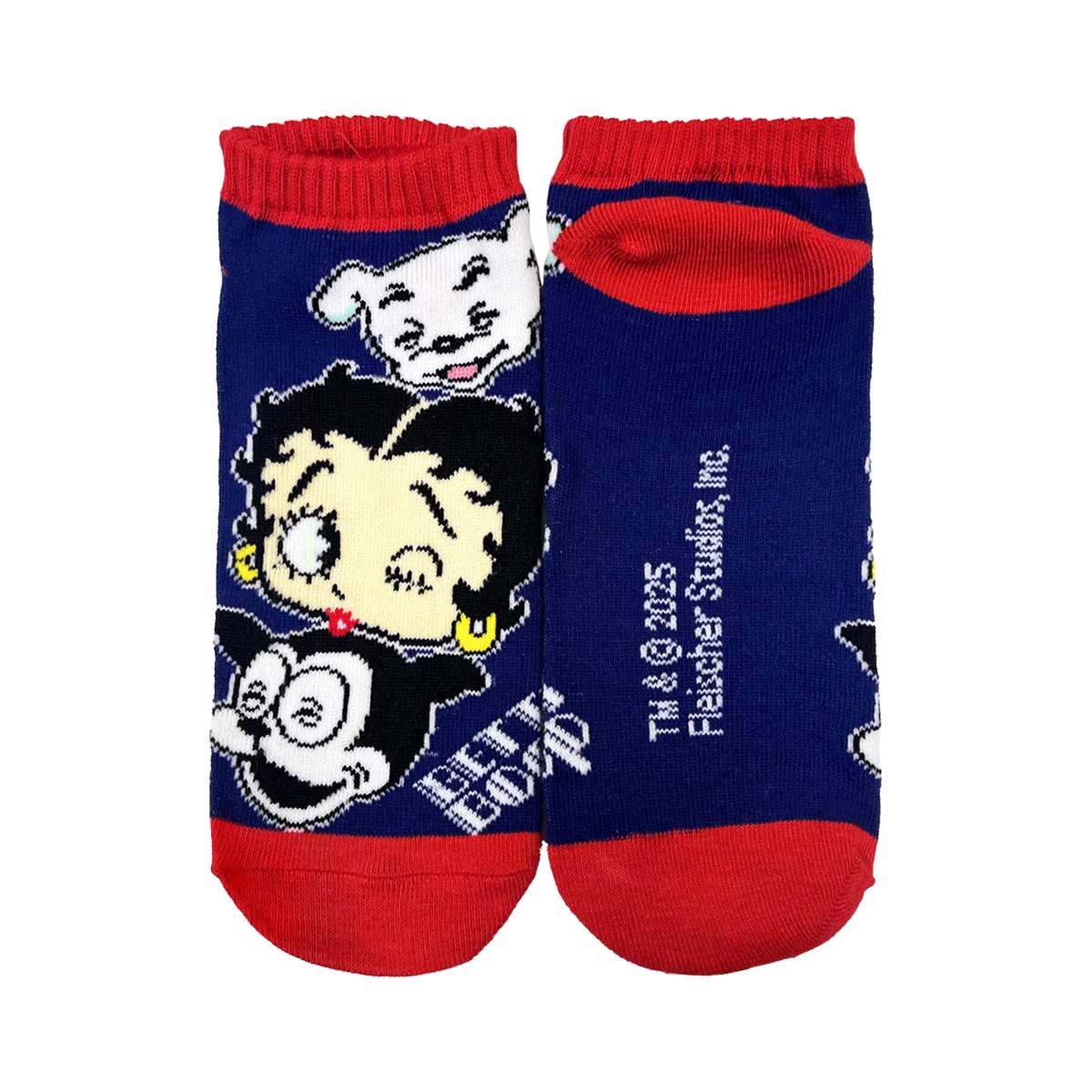 ■S.H.O ENTER PRISE（ショー・エンタープライズ）■■2025SS　新作■　BETTY BOOP　アンクルソックス　BT-FRIENDS BL/RD