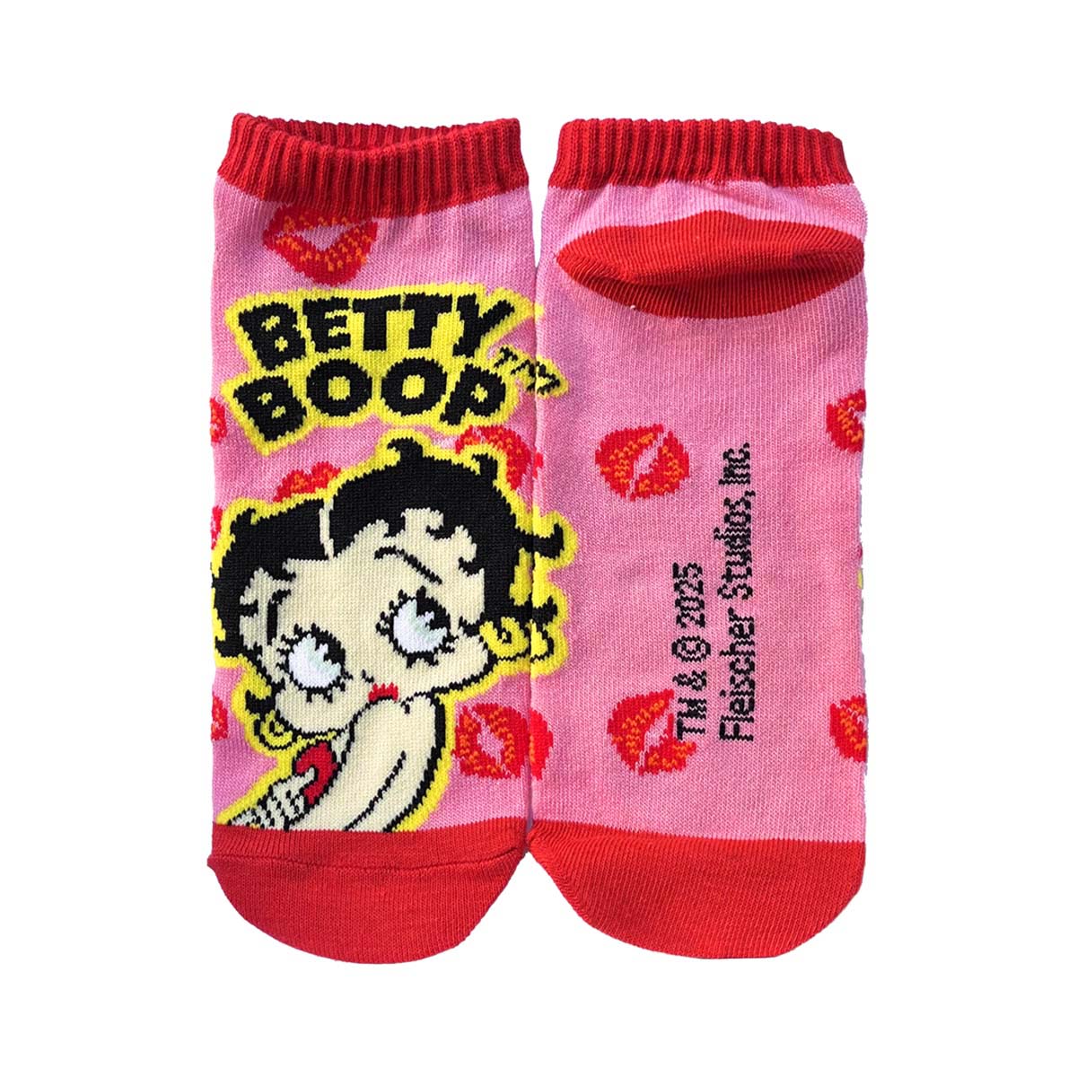 ■S.H.O ENTER PRISE（ショー・エンタープライズ）■■2025SS　新作■　BETTY BOOP　アンクルソックス　BT-KISS PK/RD