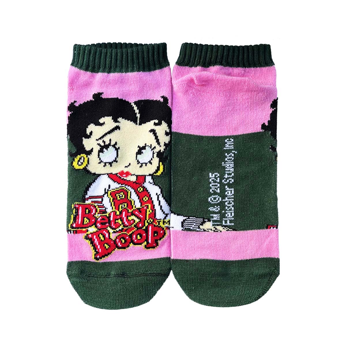 ■S.H.O ENTER PRISE（ショー・エンタープライズ）■■2025SS　新作■　BETTY BOOP　アンクルソックス　BT-B PK/GR