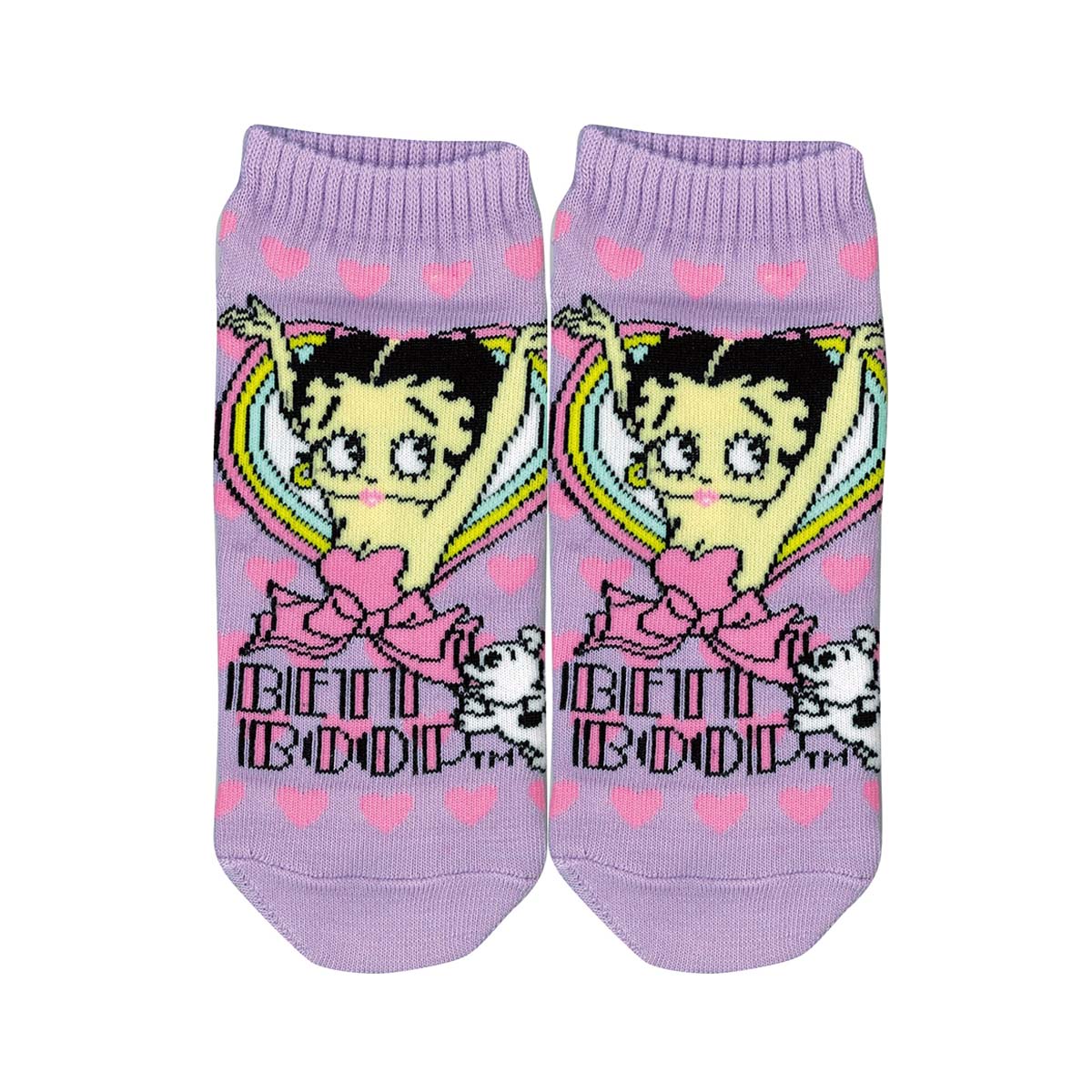 ■S.H.O ENTER PRISE（ショー・エンタープライズ）■■2025SS　新作■　BETTY BOOP　アンクルソックス　BB006 RIBBON