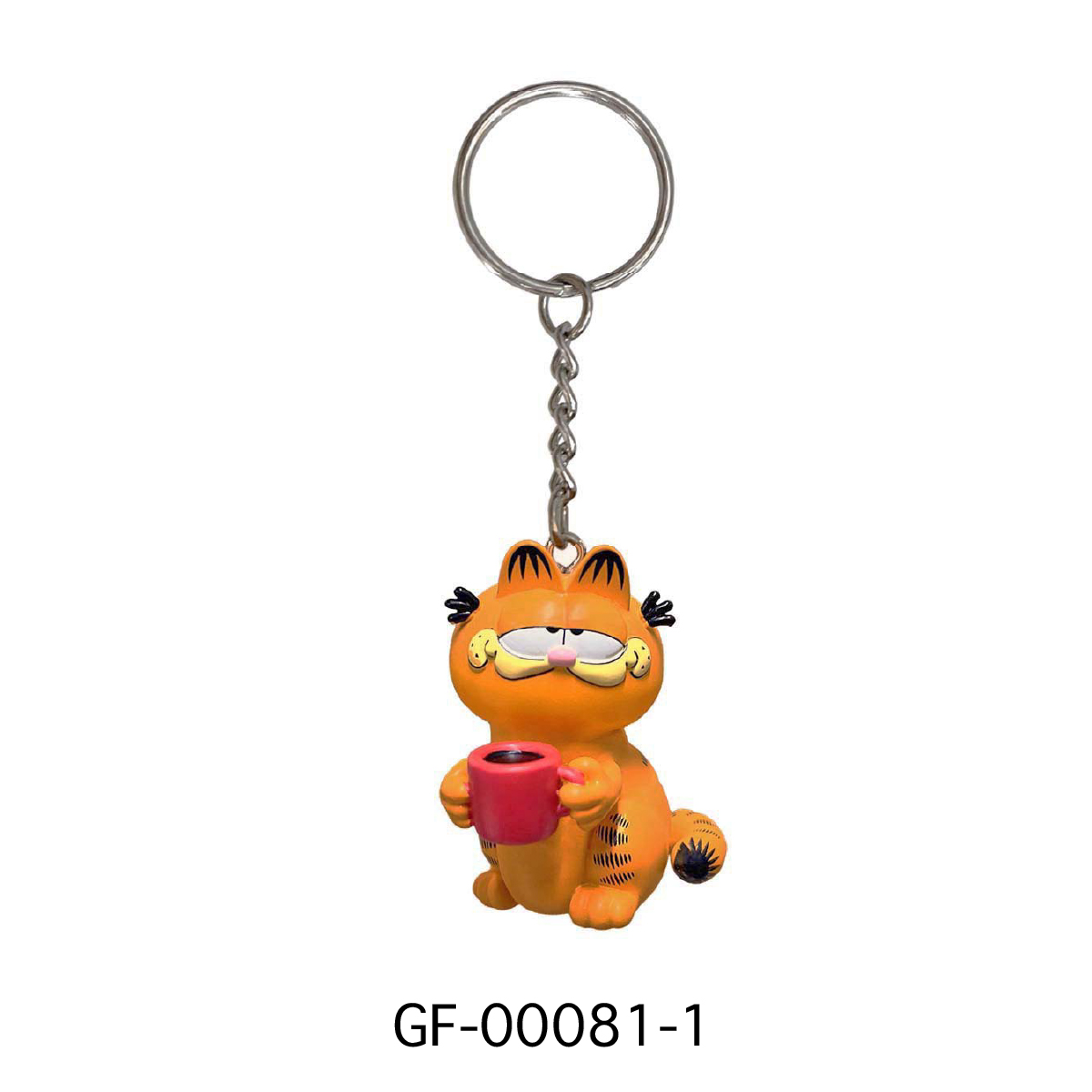 ■S.H.O ENTER PRISE（ショー・エンタープライズ）■■2025AW　新作■　GARFIELD　3D PVCキーリング　GF-00081-1