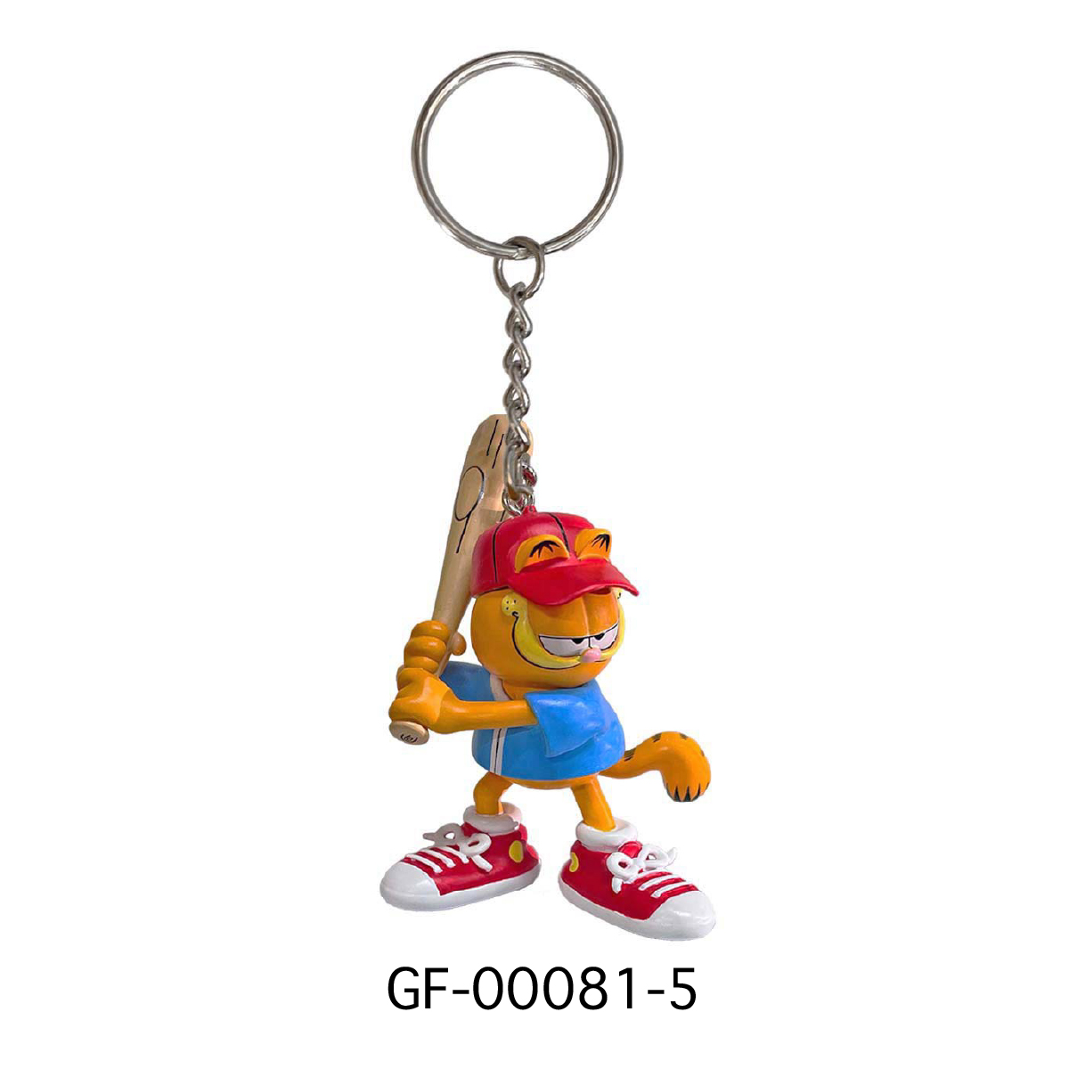 ■S.H.O ENTER PRISE（ショー・エンタープライズ）■■2025AW　新作■　GARFIELD　3D PVCキーリング　GF-00081-5