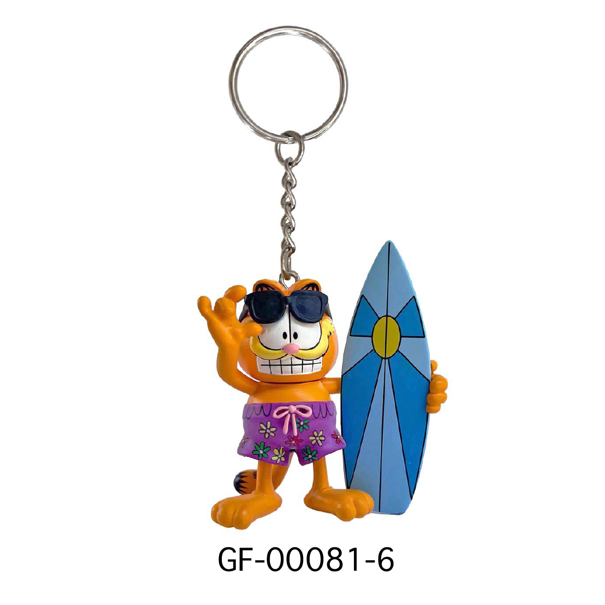 ■S.H.O ENTER PRISE（ショー・エンタープライズ）■■2025AW　新作■　GARFIELD　3D PVCキーリング　GF-00081-6
